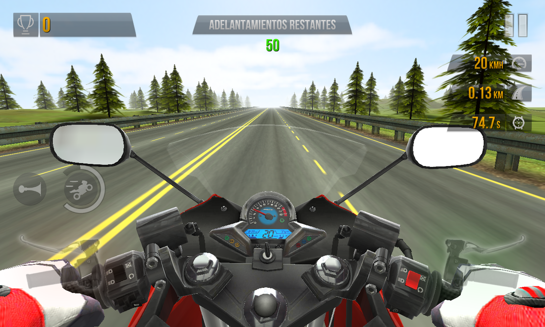 traffic rider android for tablet game controls